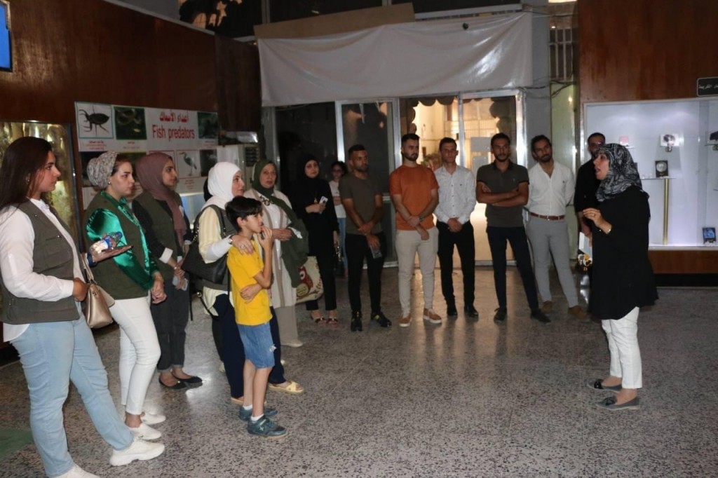 زيارة فريق همم بايولوجية الى متحف التاريخ الطبيعي 