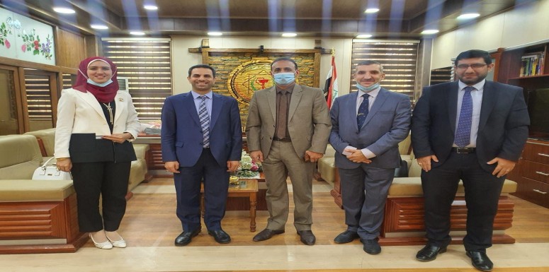 زارت رئاسة قسم الصيدلة في كلية الرشيد الجامعة 