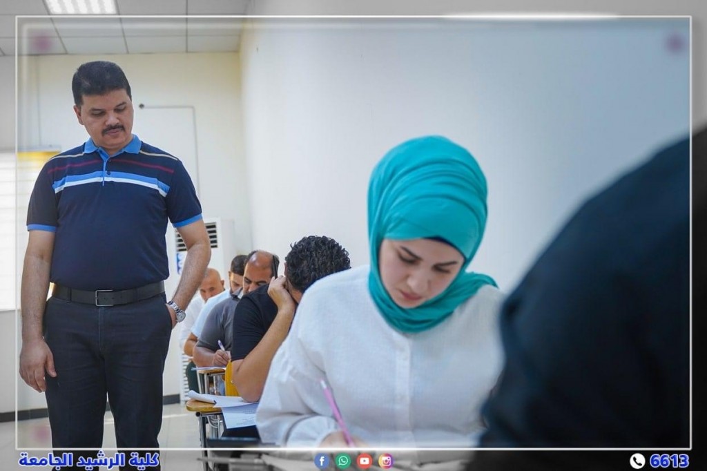 بدء  الامتحانات النهائية الدور الثاني 