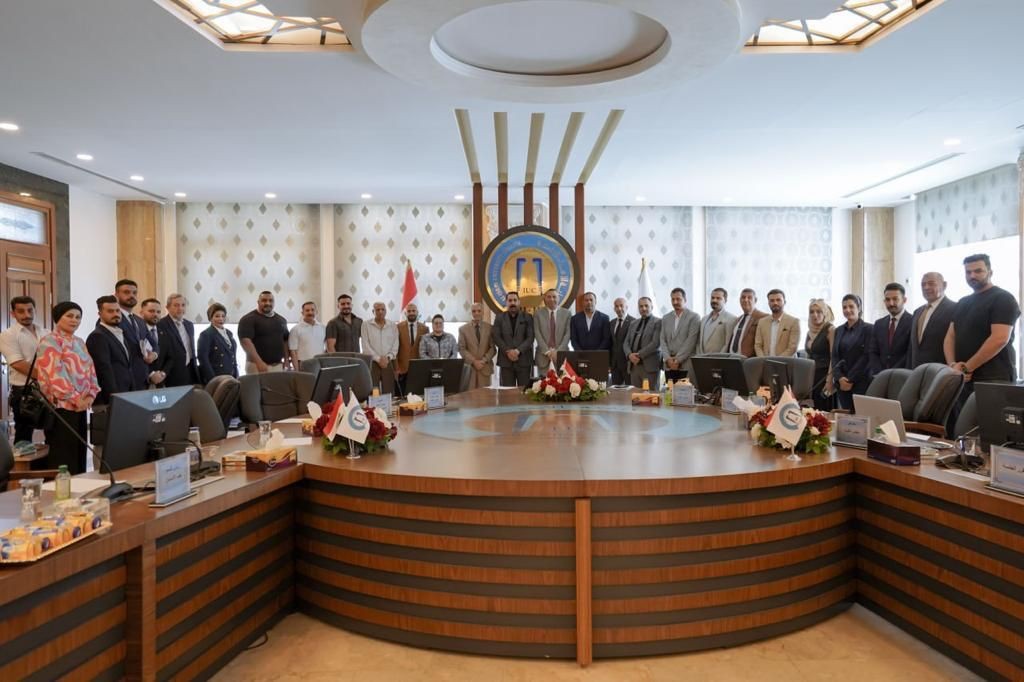 مدير شعبة النشاط الطلابي لكلية الرشيد الجامعه  م.م.مراد خليل في عضوية الاتحاد الفرعي 