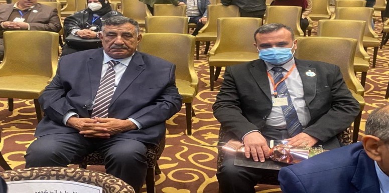 حضور ومشاركة متالقة  لمعاون عميد كلية الرشيد للشؤون الادارية الاستاذ المساعد الدكتور ابراهيم حمد مهاوش