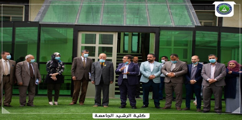 وقفة حداد على روح التدريسي في قسم علوم الحياة(م. اكرم الدين خياط) 