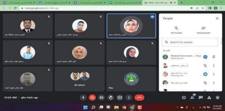 استعدادا للامتحانات النهائية للعام الدراسي ٢٠٢١-٢٠٢٢ 