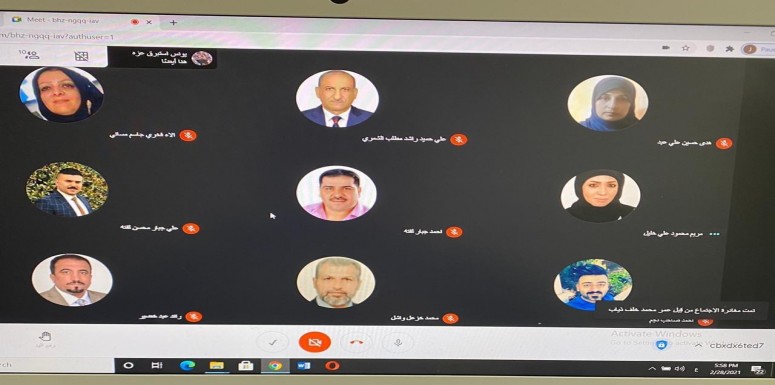 تشرفت كلية الرشيد الجامعة هذا اليوم الاحد المصادف 28/2/2021 بزيارة الفريق الوزاري   للدراسه المسائية للإطلاع على كافة الاجراءات التي اتبعتها الكليه لمتابعة سير المحاضرات المتزامنه في جميع الاقسام 