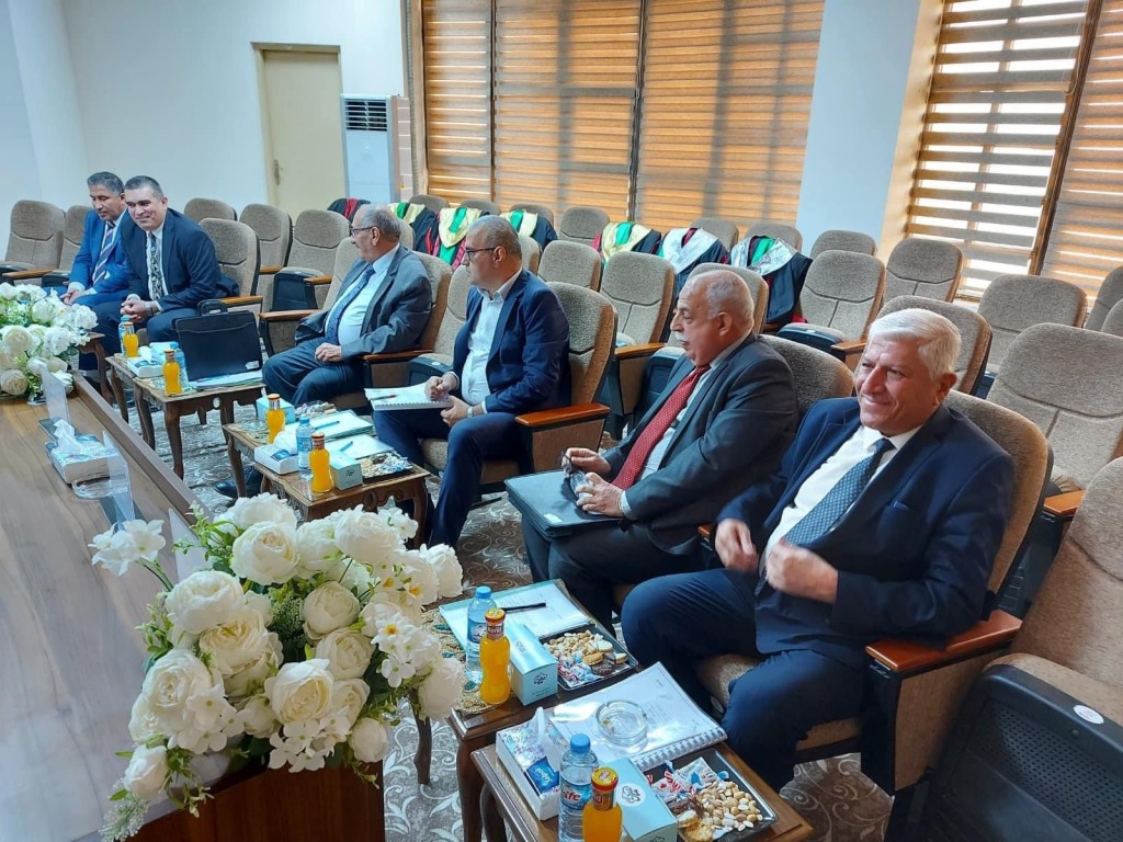 شارك أ.د نصير عبدالامير كرئيس لجنة في الجامعة المستنصرية 