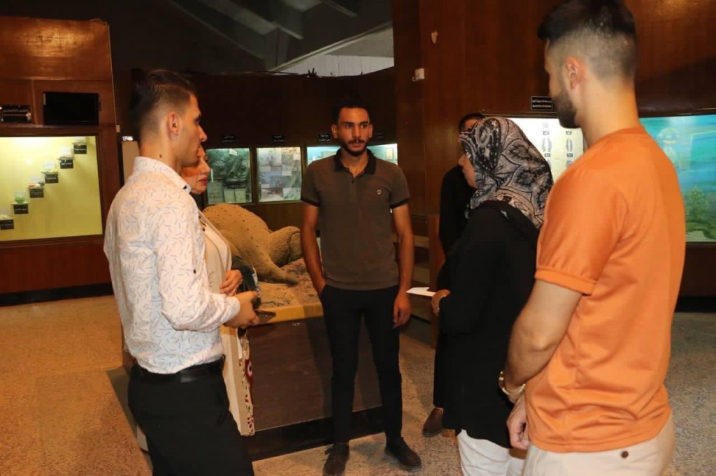 زيارة فريق همم بايولوجية الى متحف التاريخ الطبيعي 
