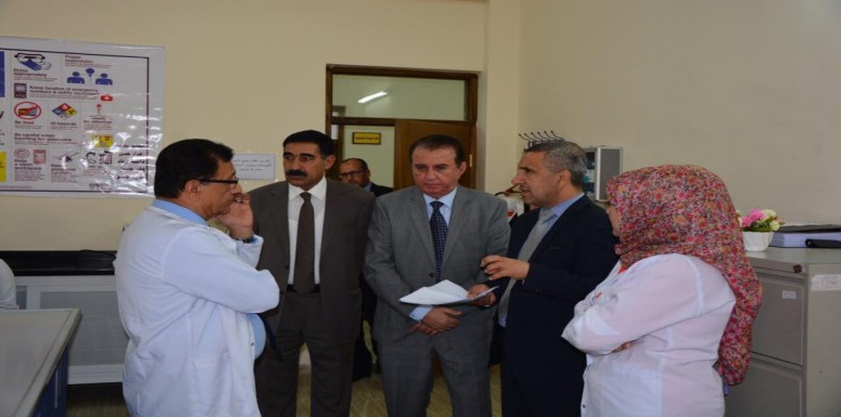 الزيارة التفقدية للسيد مدير التعليم الجامعي الاهلي