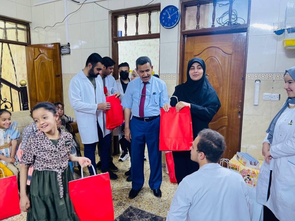 زيارة تطوعية الى دار رعاية الايتام 