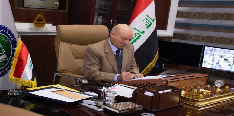 كلمة السيد عميد كلية الرشيد الجامعة بمناسبة اليوم الدولي للتعليم والتعلم