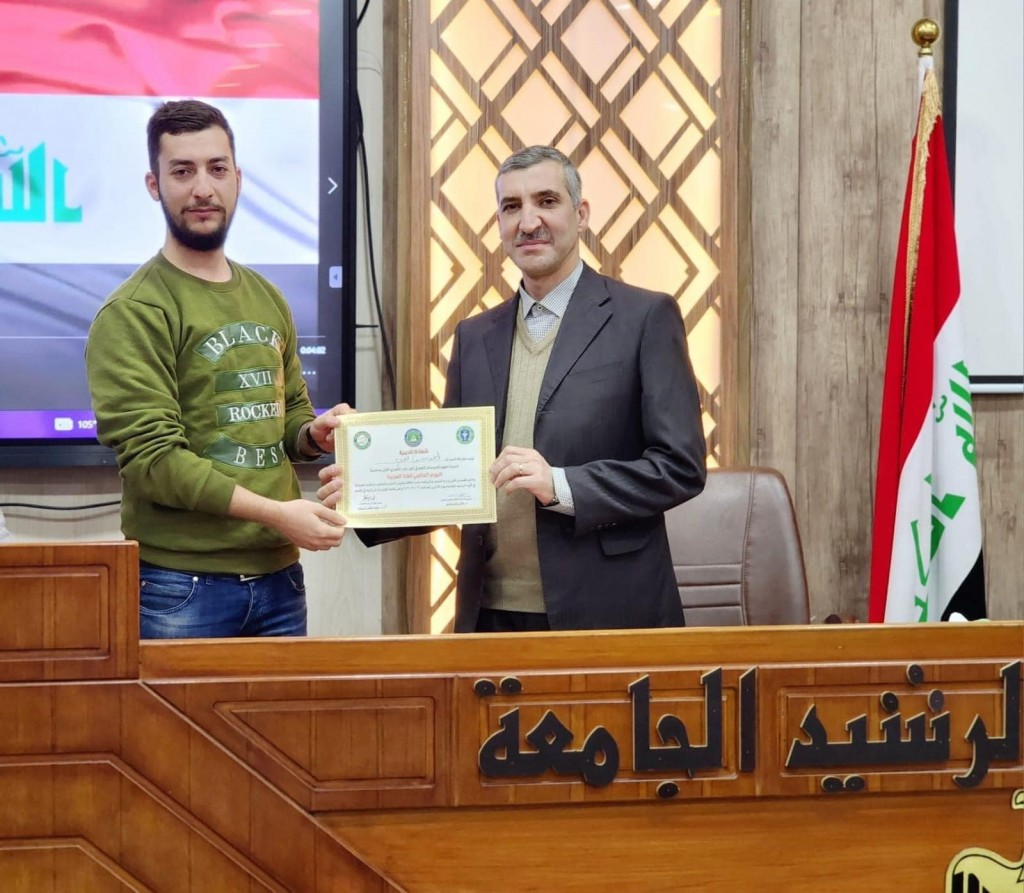 تكريم الفريق التطوعي لقسم الصيدلة 