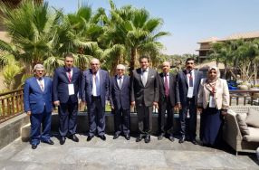 مشاركه عميد كلية الرشيد الجامعة الاستاذ الم ...