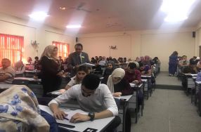 الامتحان التقويمي لطلبة المرحلة الخامسة في  ...