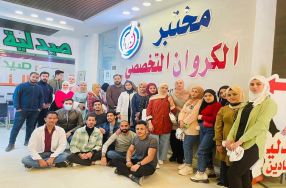 من نشاطات المستمرة  لقسم  تقنيات المختبرات ا ...