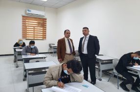 اجرى قسم التمريض لهذا اليوم ٢٠٢٢/١/٣١ الامتح ...