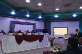 تبارك  عمادة كليه الرشيد الجامعة والمتمثلة � ...