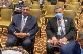 حضور ومشاركة متالقة  لمعاون عميد كلية الرشي� ...