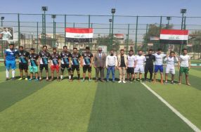 إفتتاح بطولة كلية الرشيد الجامعة الثالثة لك ...