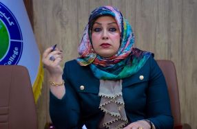 مشاركة متميزة لمعاون عميد كلية الرشيد الجام ...