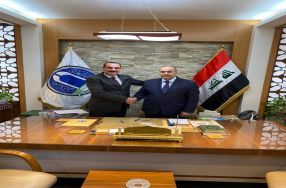 زيارة السيد عميد كلية الرشيد الجامعة الى رئ� ...