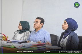 مناقشة بحوث مشاريع التخرج قسم علوم الحياة 