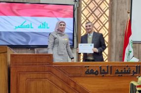 تكريم الفريق التطوعي لقسم الصيدلة 