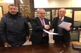 توقيع عقد التعاون بين كلية الرشيد الجامعة م� ...